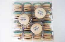 Load image into Gallery viewer, Custom Printed Macarons Georgetown University Gift McCourt School of Public Policy
