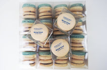 Load image into Gallery viewer, Custom Printed Macarons Georgetown University Gift McCourt School of Public Policy