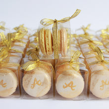 Load image into Gallery viewer, Custom Corporate Wedding Favor Boxes Dessert Cookies Macaroon favor boxes wedding Loudoun County Leesburg Reston Celebration Gifting Boxes Corporate