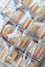 Load image into Gallery viewer, Custom Corporate Wedding Favor Boxes Dessert Cookies Macaroon favor boxes wedding Loudoun County Leesburg Reston Celebration Gifting Boxes Corporate