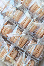 Load image into Gallery viewer, Custom Corporate Wedding Favor Boxes Dessert Cookies Macaroon favor boxes wedding Loudoun County Leesburg Reston Celebration Gifting Boxes Corporate
